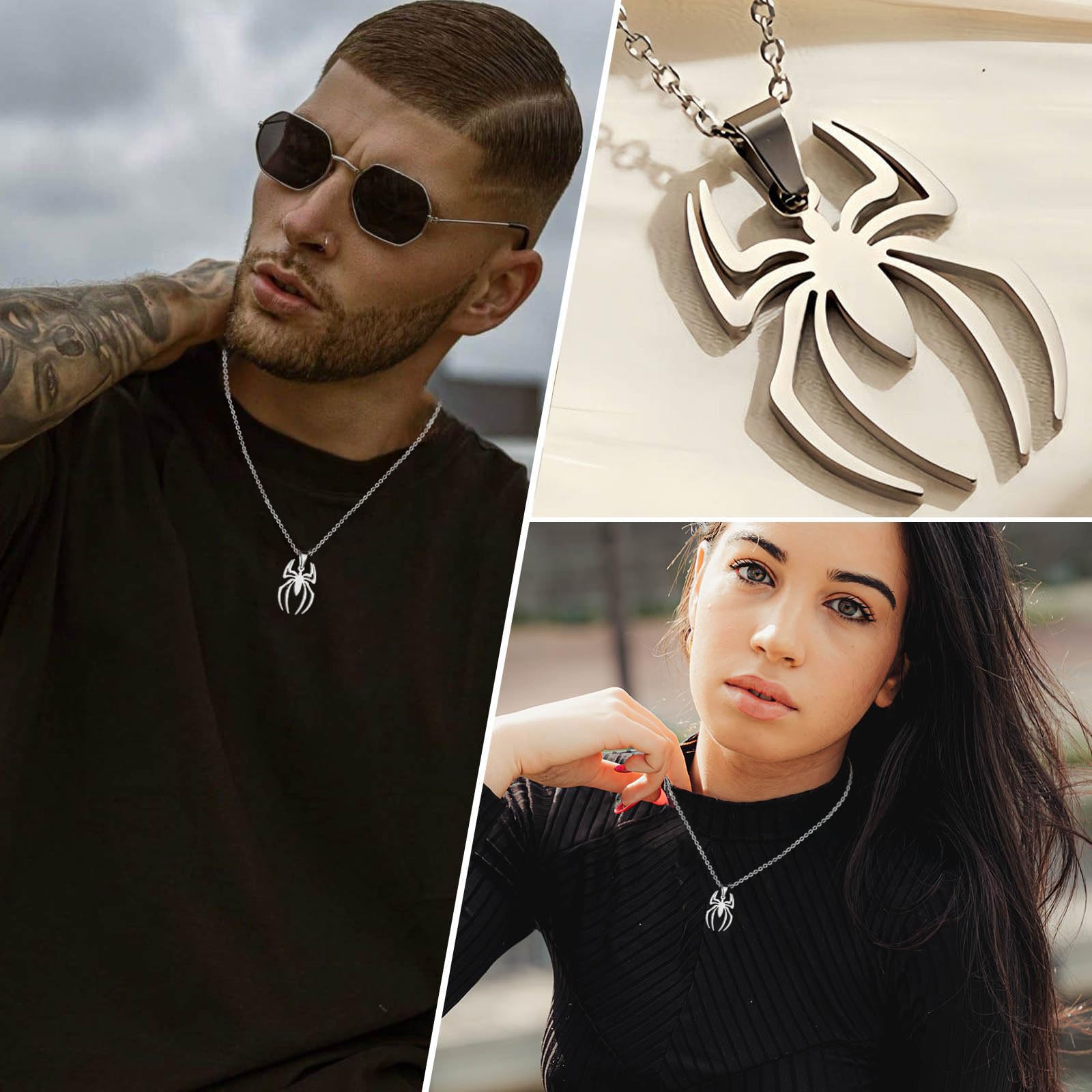 Adjustable Spider-Man Necklace