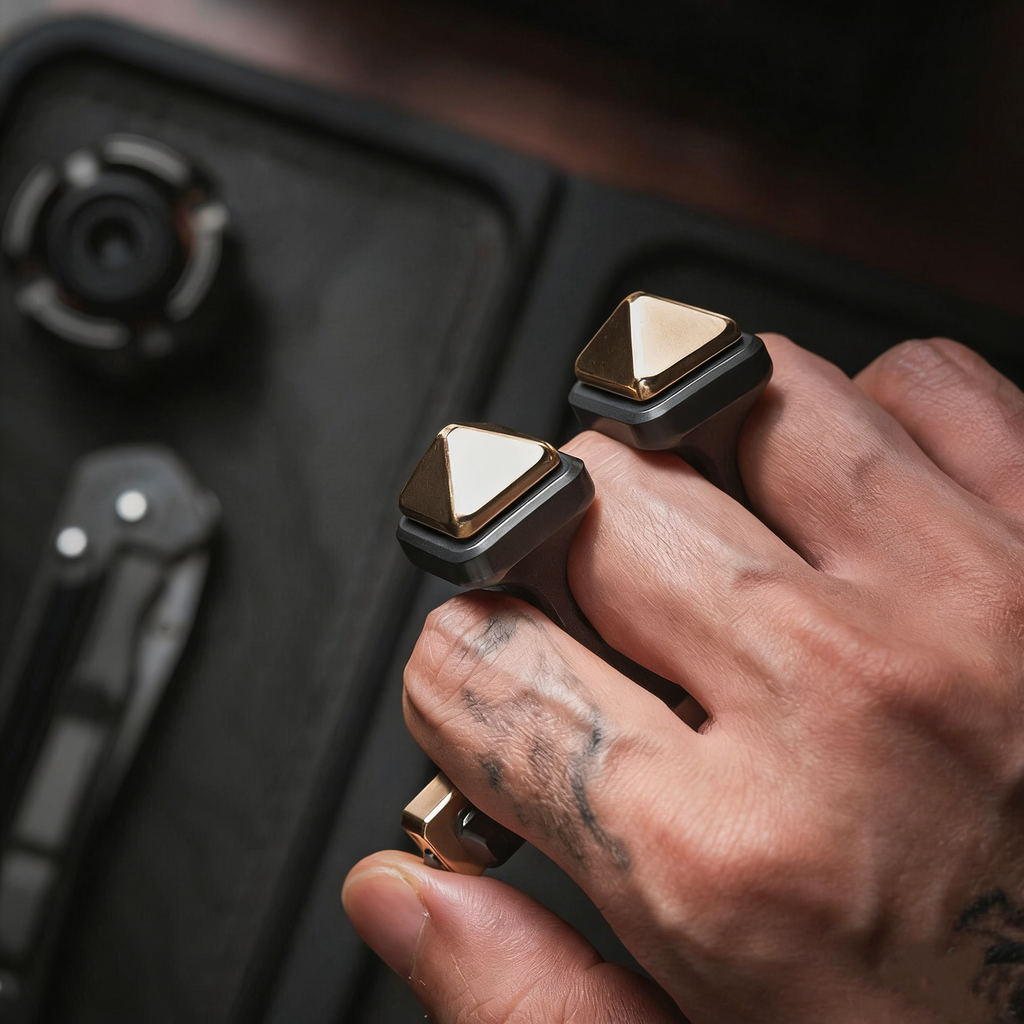 Handmade Metal Two-finger Knuckles