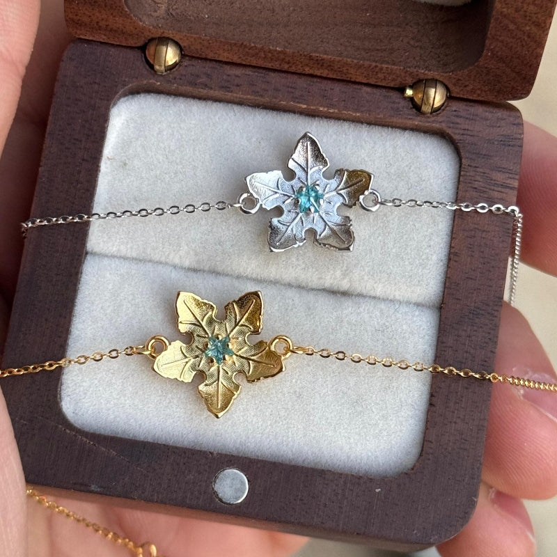 Custom Tree Star Leaf Necklace