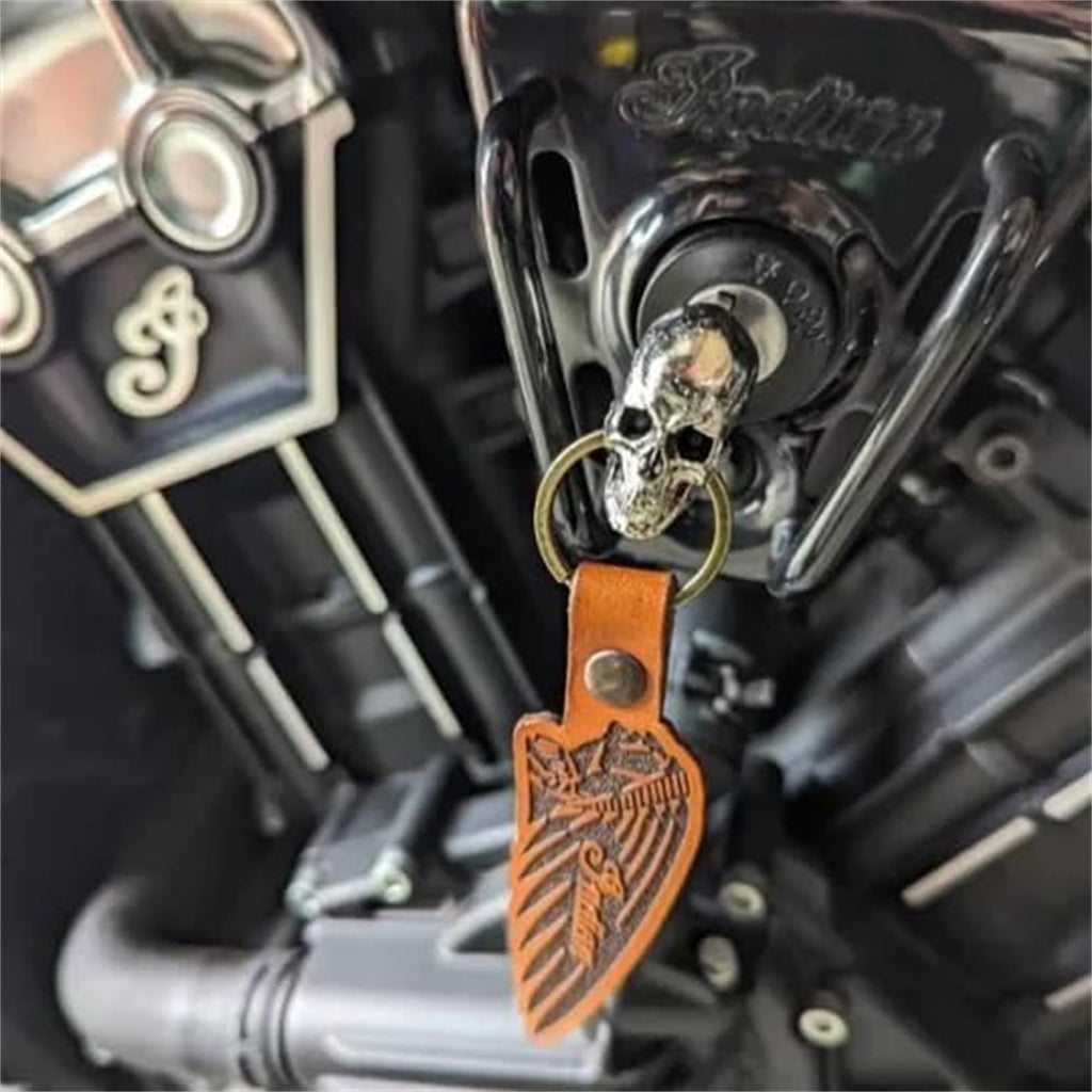 Universal Metal Devil Skull Key Cover for Motorcycles