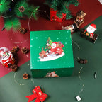 4-Story Surprise Explosion Gift Box with Ribbon, Multi-Pocket Snack & Candy Storage