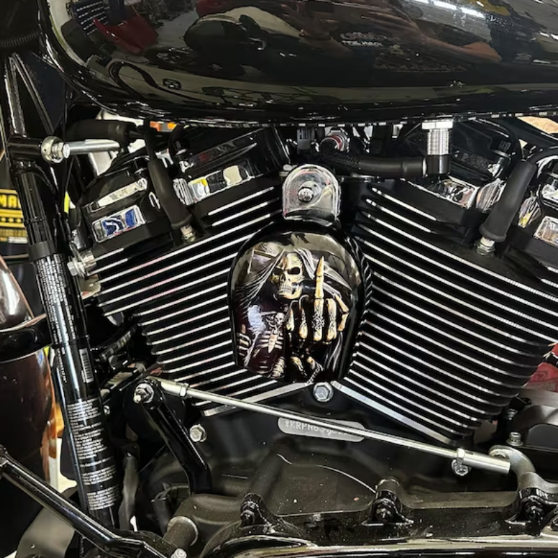 Handmade Universal Motorcycle Cover - Cowbell Horn Cover