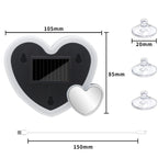 Car LED Ambient Light / Solar-Powered Heart-Shaped LED Neon Light