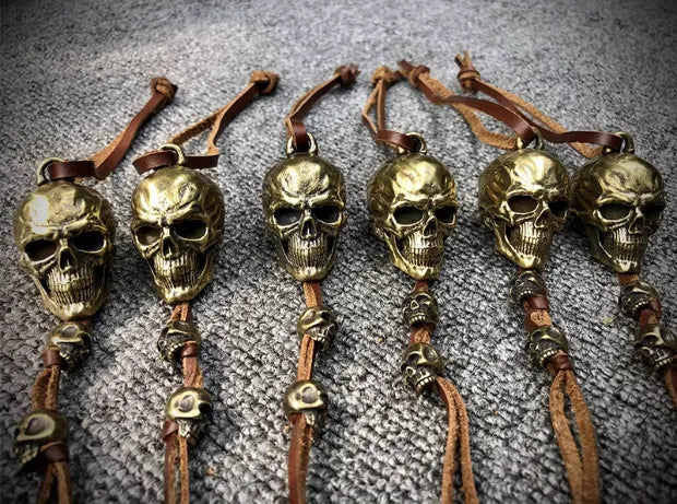 Motorcycle Biker Bell Accessory or Key Chain for Luck