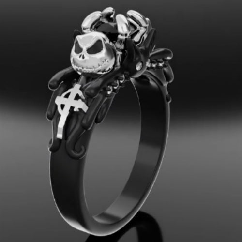 Handcrafted Jack the Nightmare Before Christmas Ring