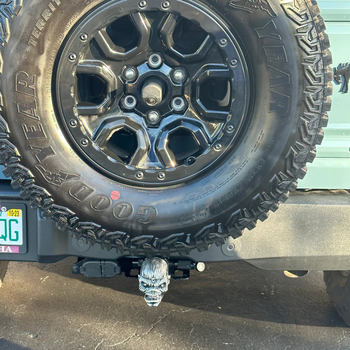 Iron Maiden Car Tow Hook Cover