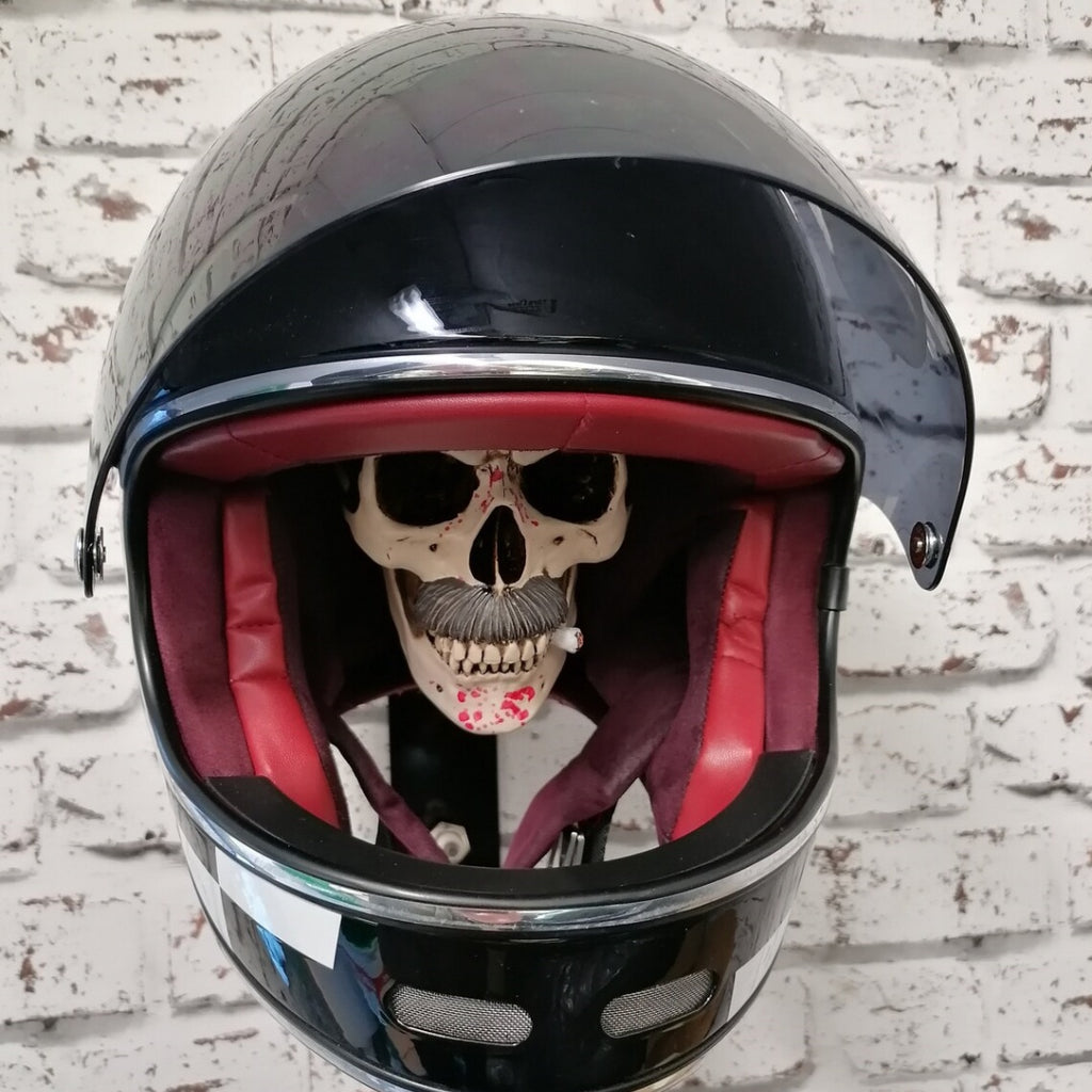 LAST DAY 70% OFF -Motorcycle Helmet Slick Skull Stand