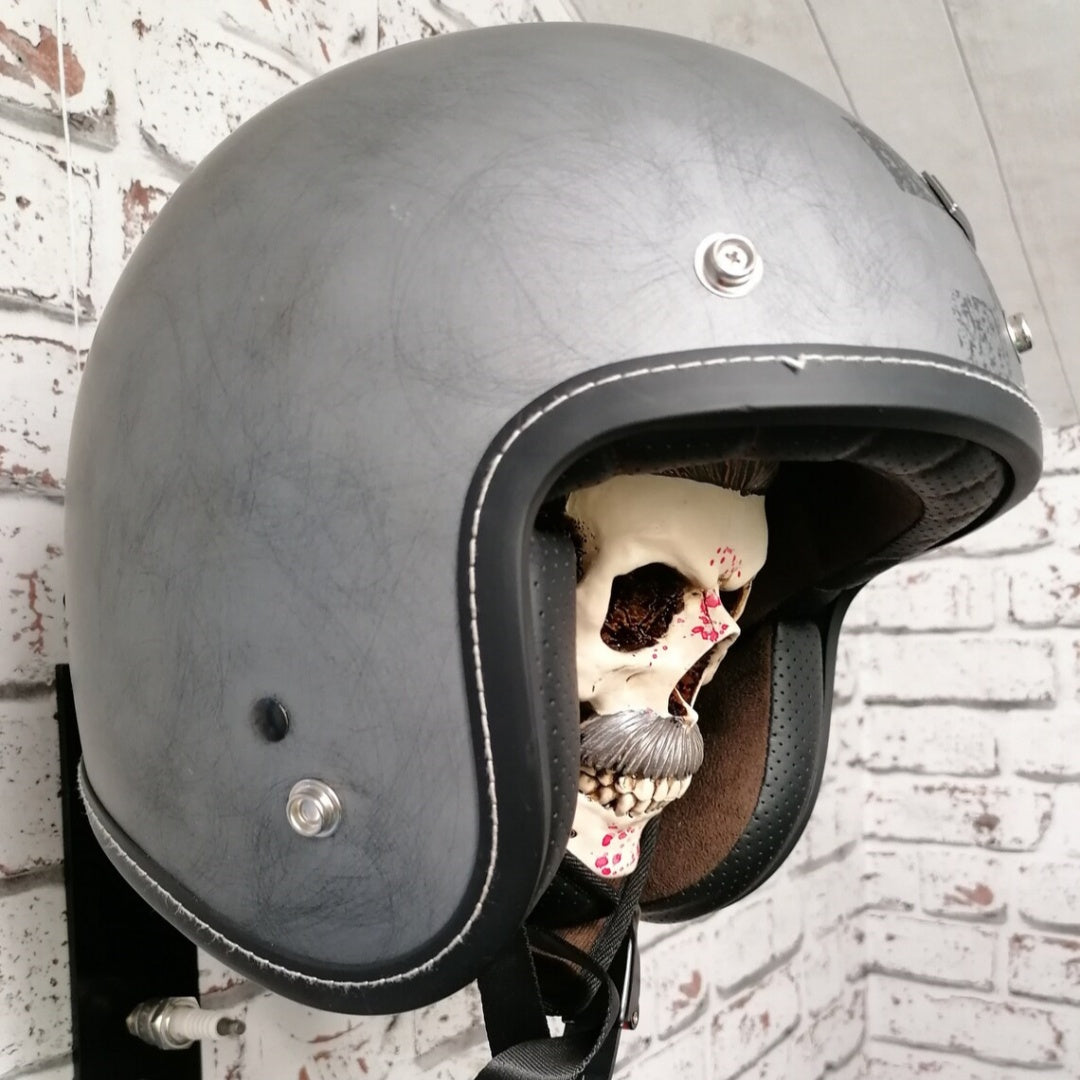LAST DAY 70% OFF -Motorcycle Helmet Slick Skull Stand