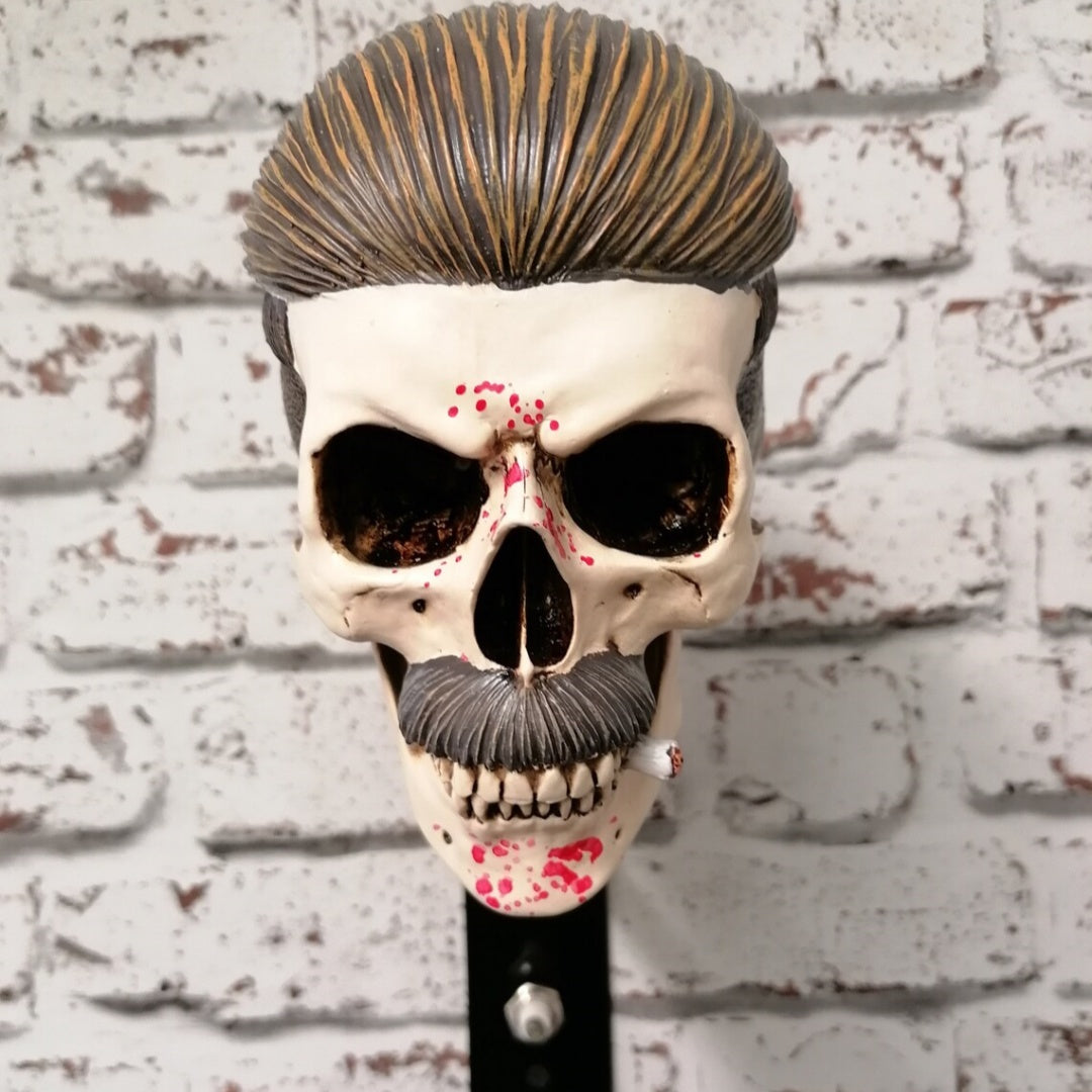 LAST DAY 70% OFF -Motorcycle Helmet Slick Skull Stand