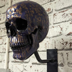 LAST DAY 70% OFF -Motorcycle Helmet Purple Lace Skull Stand