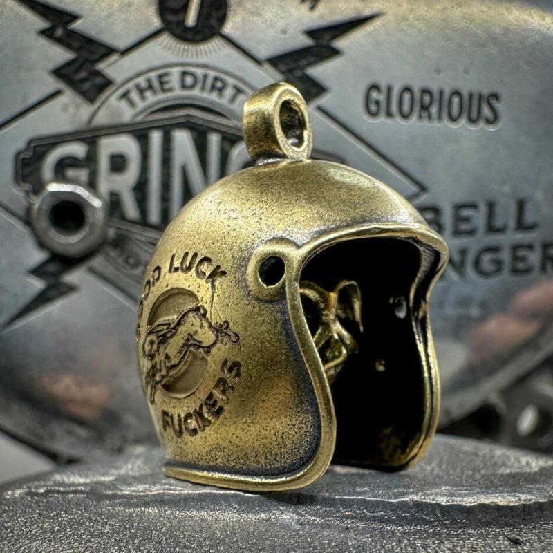 Skull Motorcycle Guardian Gremlin Bell Hanger