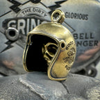 Skull Motorcycle Guardian Gremlin Bell Hanger
