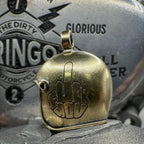 Skull Motorcycle Guardian Gremlin Bell Hanger