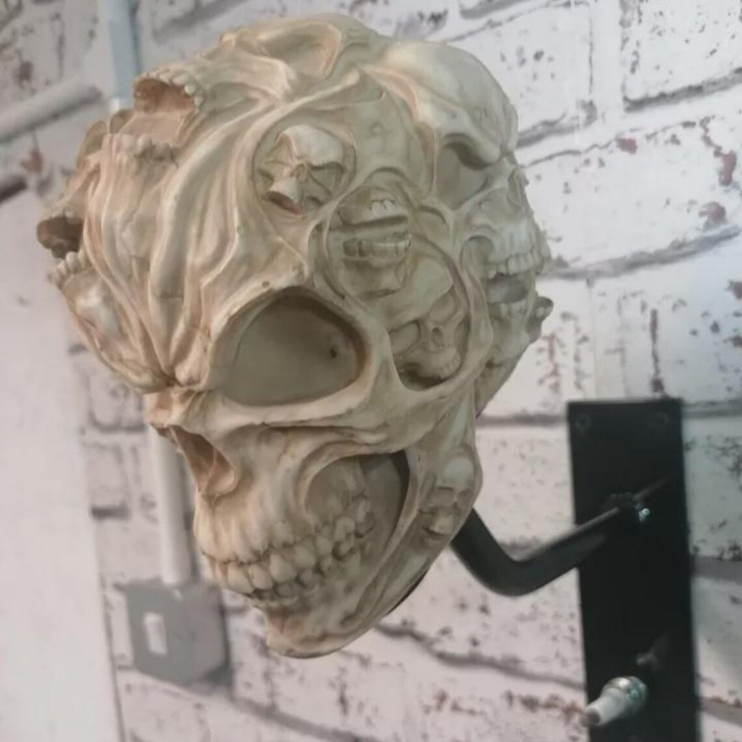 LAST DAY 70% OFF -Motorcycle Helmet Ghost Rider Skull Bracket