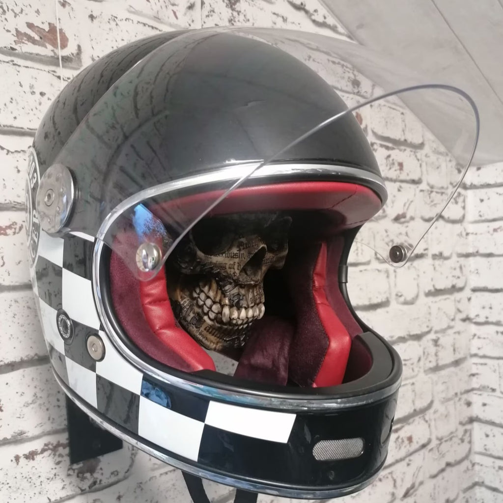 LAST DAY 70% OFF -Motorcycle Helmet Drac's Skull Bracket