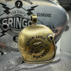 Skull Motorcycle Guardian Gremlin Bell Hanger