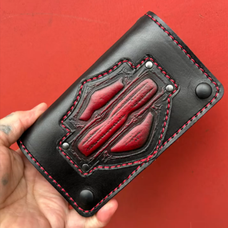 Handcrafted Leather HD Wallet