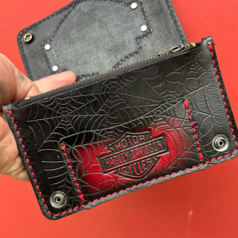 Handcrafted Leather HD Wallet