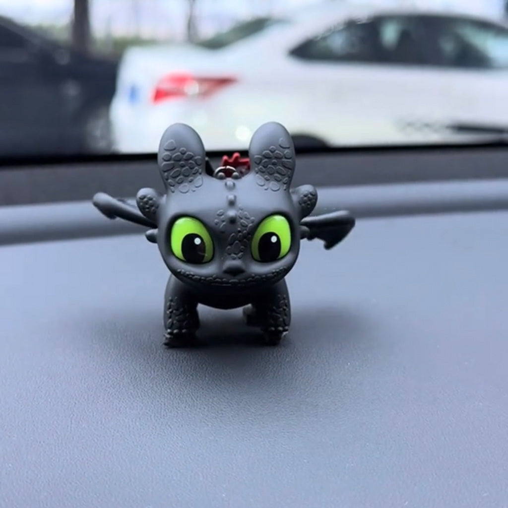 Light-Up Night Fury Keychain / Car Decoration